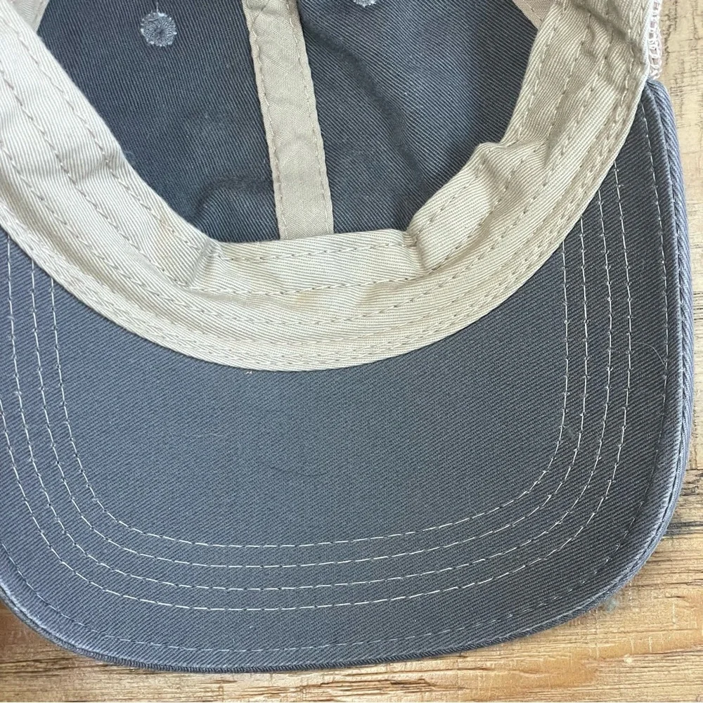 Disney Mickey Mouse Navy Strap Back Hat Cap Champion Gray Military FL Mens